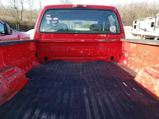 1FTSW30S94EC78379 - 2004 FORD F350 SRW S RED photo 10