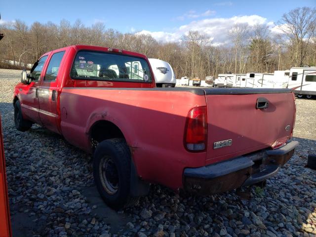 1FTSW30S94EC78379 - 2004 FORD F350 SRW S RED photo 2
