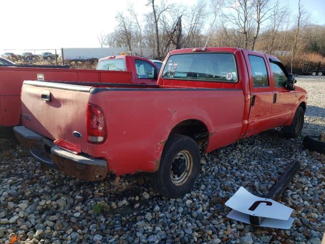 1FTSW30S94EC78379 - 2004 FORD F350 SRW S RED photo 3