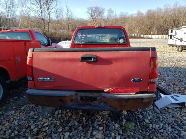 1FTSW30S94EC78379 - 2004 FORD F350 SRW S RED photo 6