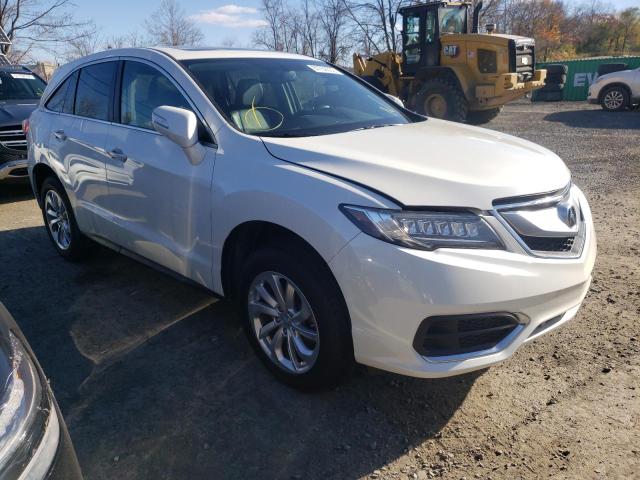 5J8TB3H34JL015593 - 2018 ACURA RDX WHITE photo 4