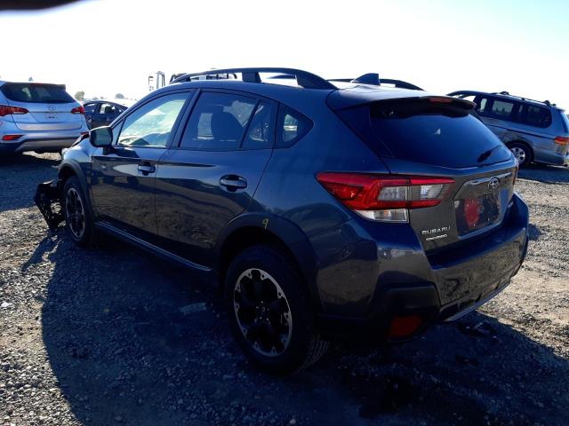 JF2GTAEC9M8242308 - 2021 SUBARU CROSSTREK GRAY photo 2