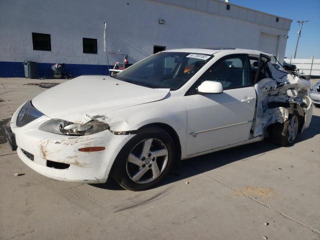 1YVFP80D335M41419 - 2003 MAZDA 6 S WHITE photo 1