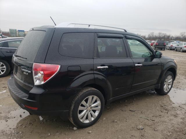 JF2SHBHC6BH****** - 2011 SUBARU FORESTER T BLACK photo 3