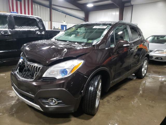 KL4CJFSB6GB752032 - 2016 BUICK ENCORE CON BROWN photo 1