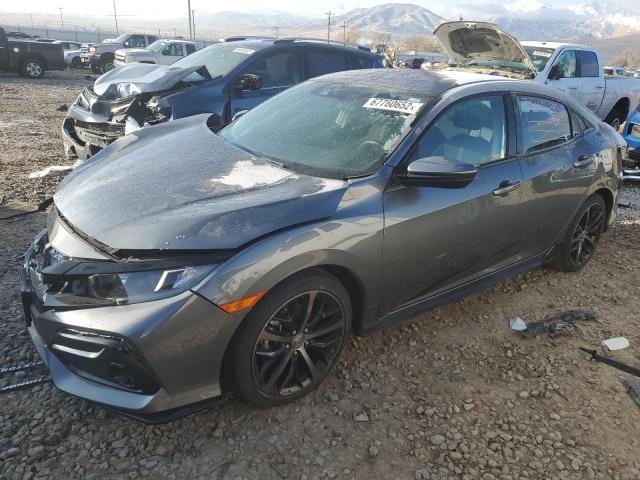 SHHFK7H47MU226448 - 2021 HONDA CIVIC SPOR GRAY photo 1