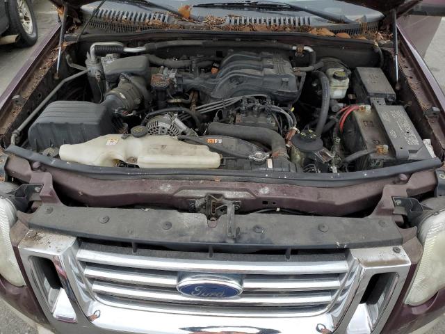 1FMEU74E96UA06403 - 2006 FORD EXPLORER E MAROON photo 12