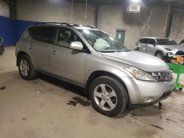 JN8AZ08WX5W425575 - 2005 NISSAN MURANO SL SILVER photo 4