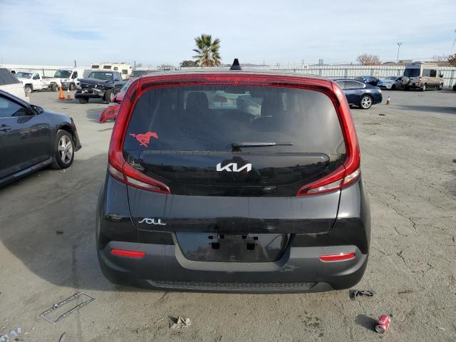 KNDJ23AUXN7183181 - 2022 KIA SOUL LX BLACK photo 6