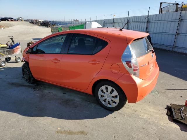 JTDKDTB32D1055345 - 2013 TOYOTA PRIUS C ORANGE photo 2