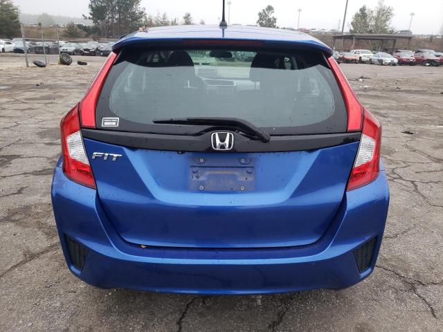 3HGGK5H54FM710449 - 2015 HONDA FIT LX BLUE photo 6