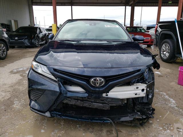 4T1B61HK1KU268761 - 2019 TOYOTA CAMRY XSE BLACK photo 5