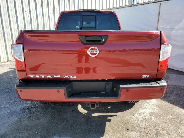 1N6BA1F20GN508130 - 2016 NISSAN TITAN XD S RED photo 6