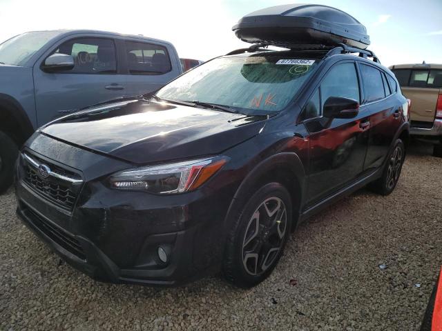 JF2GTANC7KH207697 - 2019 SUBARU CROSSTREK BLACK photo 1