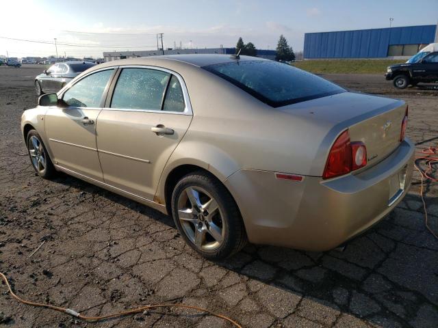 1G1ZH57B98F186580 - 2008 CHEVROLET MALIBU 1LT 金色 照片 2
