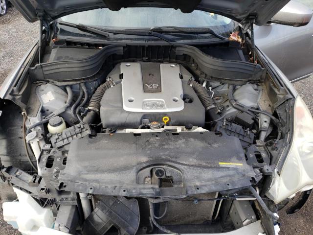 JN1AJ0HP7AM702171 - 2010 INFINITI EX35 BASE Մոխրագույն լուսանկար 11