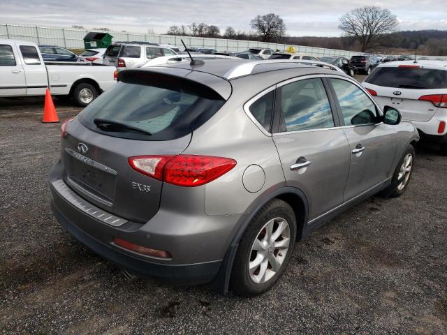 JN1AJ0HP7AM702171 - 2010 INFINITI EX35 BASE Մոխրագույն լուսանկար 3