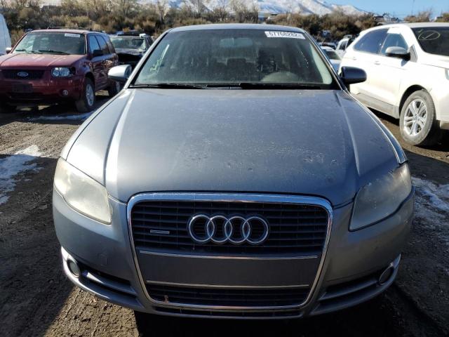 WAUDF78E77A176294 - 2007 AUDI A4 2.0T QU SILVER photo 5