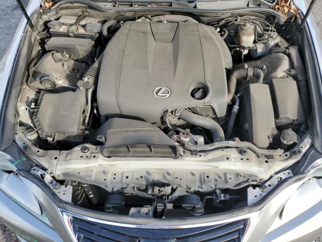 JTHBF1D20E5022775 - 2014 LEXUS IS 250 SILVER photo 11