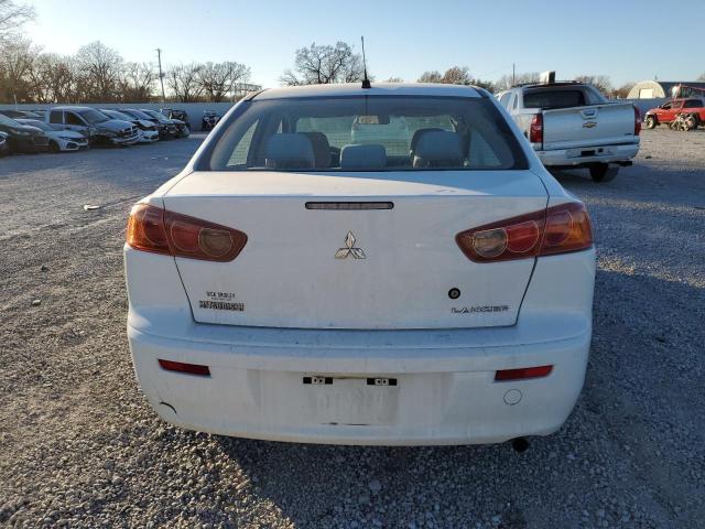 JA3AU16U78U009709 - 2008 MITSUBISHI LANCER DE WHITE photo 6