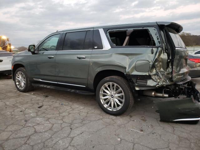 1GYS4KKL5PR121400 - 2023 CADILLAC ESCALADE E GREEN photo 2