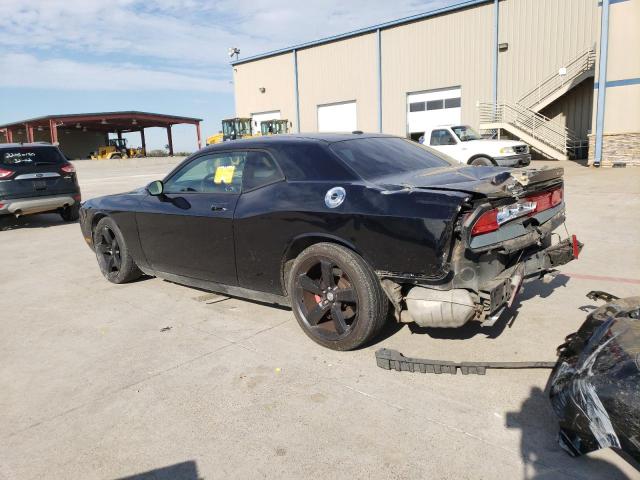 2B3LJ74W99H580425 - 2009 DODGE CHALLENGER BLACK photo 2