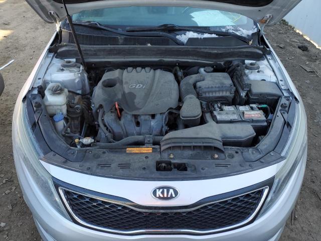 5XXGN4A7XFG402893 - 2015 KIA OPTIMA EX SILVER photo 11