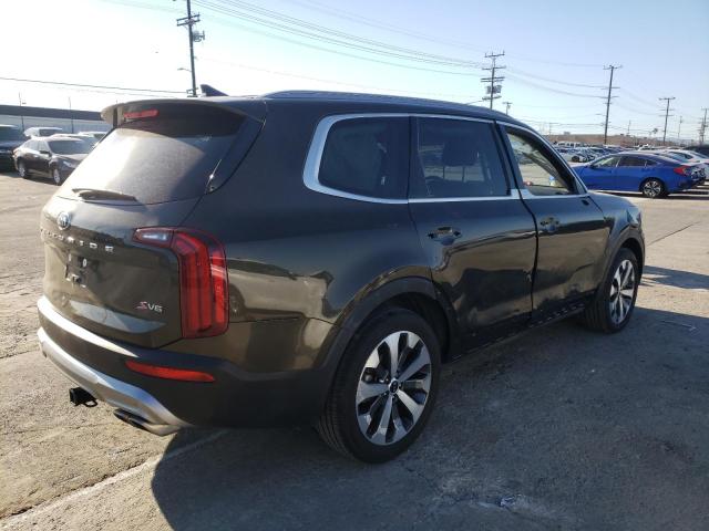 5XYP64HC3LG050084 - 2020 KIA TELLURIDE GREEN photo 3