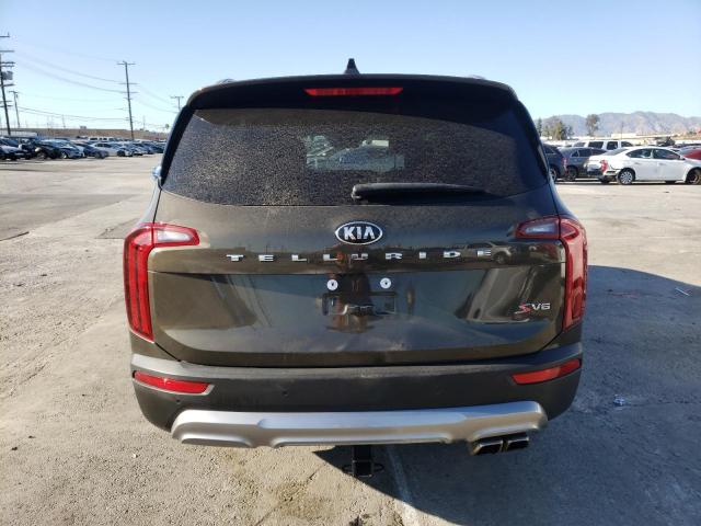 5XYP64HC3LG050084 - 2020 KIA TELLURIDE GREEN photo 6