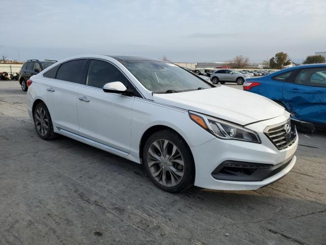 5NPE34AB3FH147798 - 2015 HYUNDAI SONATA SPO WHITE photo 4