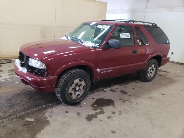 1GNCT18X13K171237 - 2003 CHEVROLET BLAZER RED photo 1