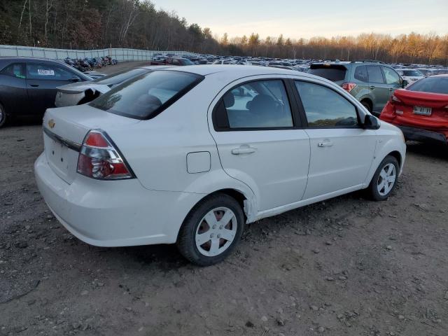 KL1TD566X8B010617 - 2008 CHEVROLET AVEO BASE WHITE photo 3