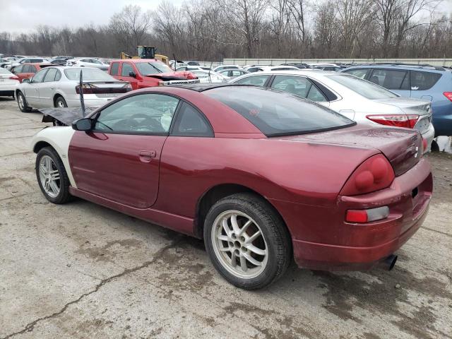 4A3AC84H24E114761 - 2004 MITSUBISHI ECLIPSE GT BURGUNDY photo 2