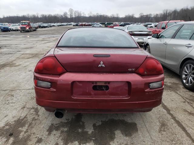 4A3AC84H24E114761 - 2004 MITSUBISHI ECLIPSE GT BURGUNDY photo 6