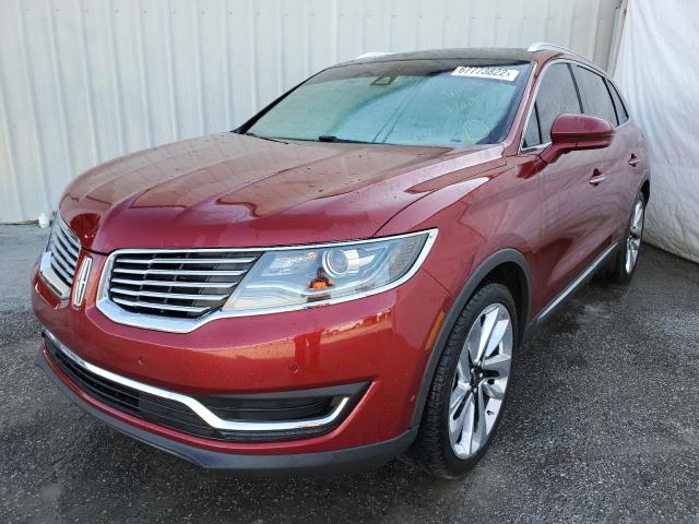 2LMPJ6LR5HBL12687 - 2017 LINCOLN MKX RESERV BURGUNDY photo 1