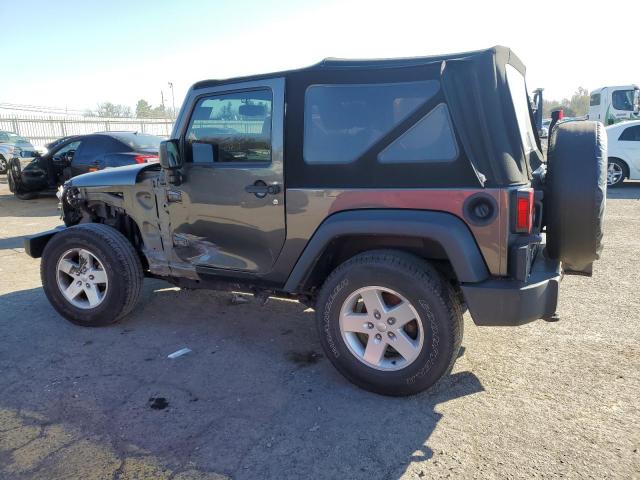 1C4GJWAG8HL569666 - 2017 JEEP WRANGLER S გრაფიტი ფოტო 2