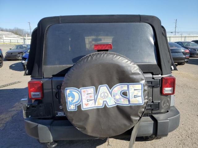 1C4GJWAG8HL569666 - 2017 JEEP WRANGLER S გრაფიტი ფოტო 6