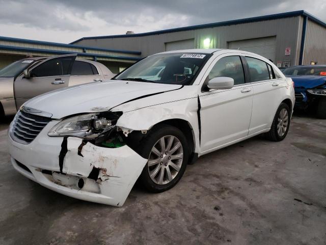 1C3CCBBB7CN236185 - 2012 CHRYSLER 200 TOURIN WHITE photo 1