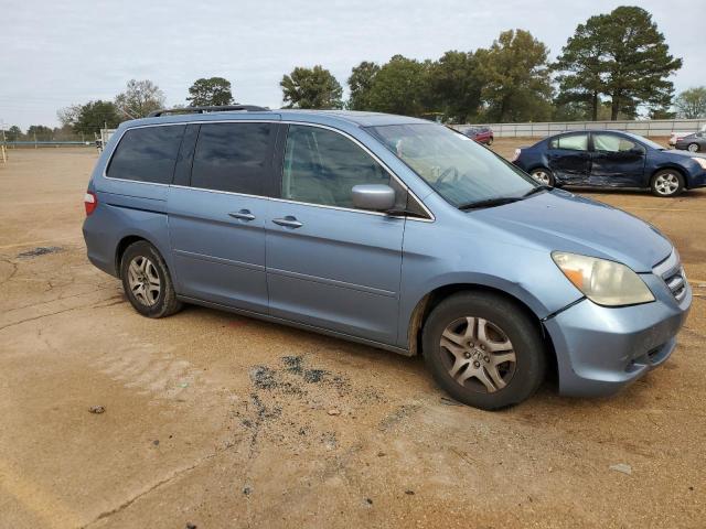 5FNRL38656B073027 - 2006 HONDA ODYSSEY EX BLUE photo 4