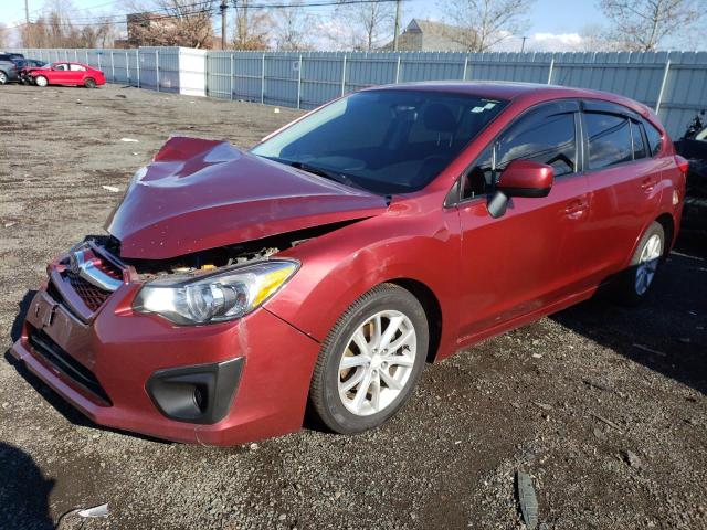 JF1GPAC64E8263302 - 2014 SUBARU IMPREZA PR RED photo 1