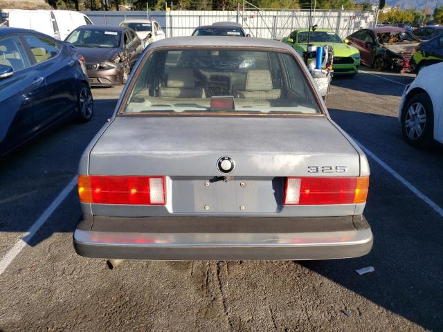 WBAAE6409H8821823 - 1987 BMW 325 E AUTO SILVER photo 6