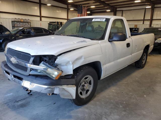 1GCEC14X24Z120670 - 2004 CHEVROLET SILVRDO LS WHITE photo 1