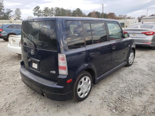 JTLKT324340150955 - 2004 TOYOTA SCION XB Azul foto 3