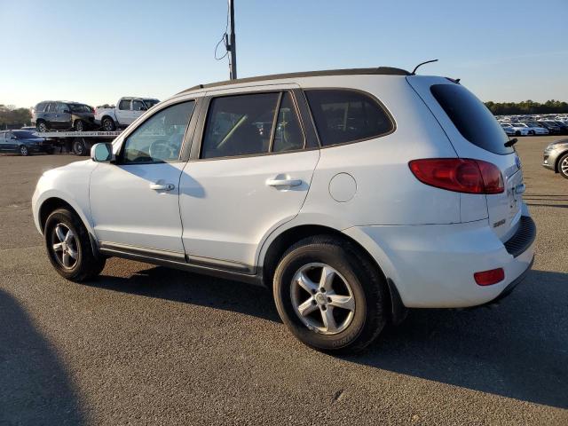 5NMSG73D18H154966 - 2008 HYUNDAI SANTA FE G WHITE photo 2