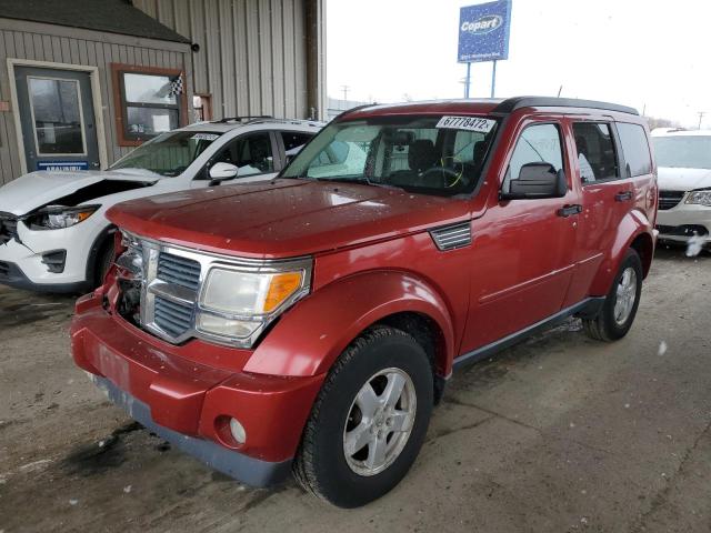 1D8GU28K68W****** - 2008 DODGE NITRO SXT RED photo 1