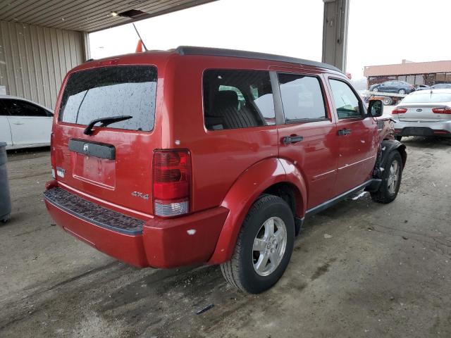 1D8GU28K68W****** - 2008 DODGE NITRO SXT RED photo 3