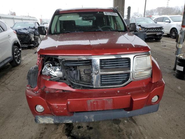 1D8GU28K68W****** - 2008 DODGE NITRO SXT RED photo 5