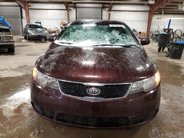 KNAFU4A29B5404827 - 2011 KIA FORTE EX BURGUNDY photo 5