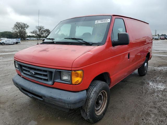 1FTNE24L46DA10622 - 2006 FORD ECONOLINE RED photo 1