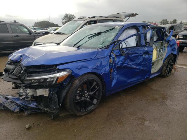 2HGFE2F53NH581038 - 2022 HONDA CIVIC SPOR BLUE photo 1